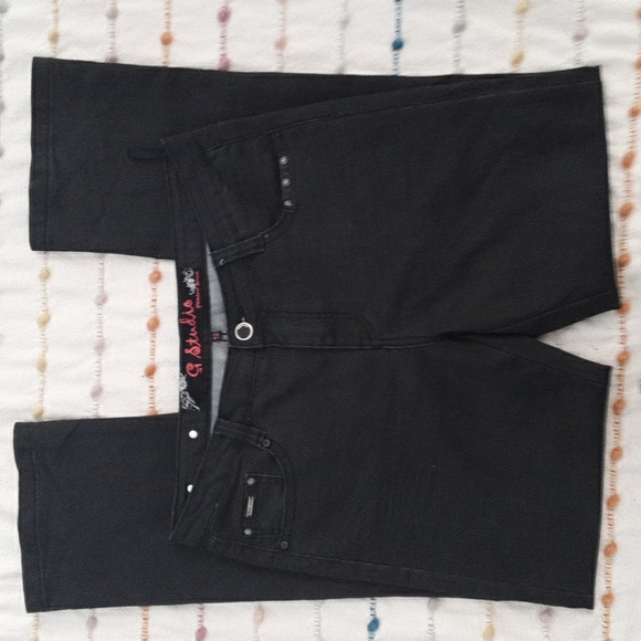 G STUDIO Black Denim Jeans SZ 12 - Picture 5 of 12